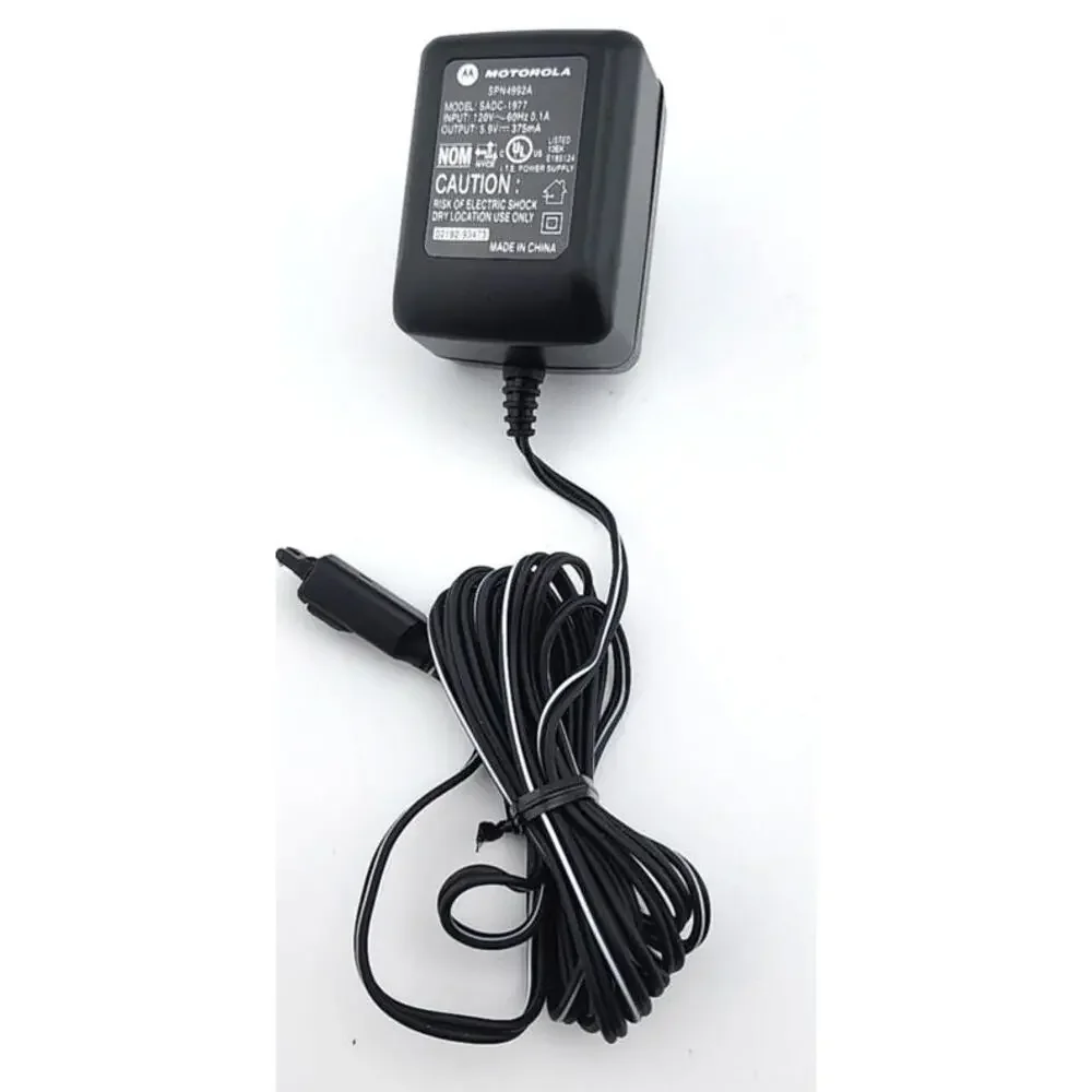 Genuine Motorola SPN4992A AC Class 2 Power Supply Wall Adapter 5.9V 350mA OEM